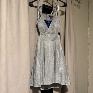 Silver dress
